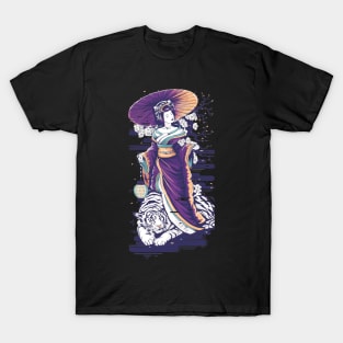 Geisha tiger shogun’s Geisha 87015 T-Shirt